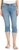2 x LEE Women's Flex Motion Regular Fit Mid-Rise Capri Jeans, Size 4 Medium