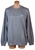 PUMA Silver Logo Crew Sweatshirt, Size XL, 68% Cotton, Medium Grey Heather