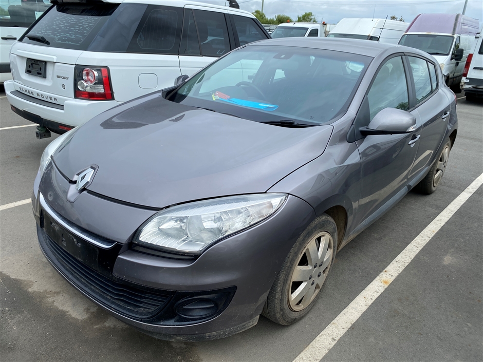 No Reserve 2013 Renault Megane Expression CVT Hatchback