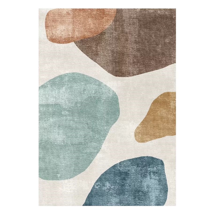 ISTORIA HOME Area Rug, Machine Washable, 150cm x 210cm, Elements.
