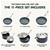GREENPAN Paris Pro Hard Anodized Healthy Ceramic Nonstick, 11 Piece Cookwar