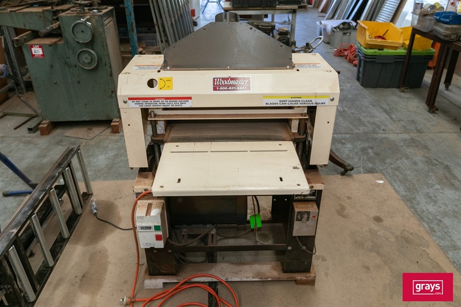 Wood Master W718 Planer/Moulder sander Auction (0011-5056395) | Grays ...