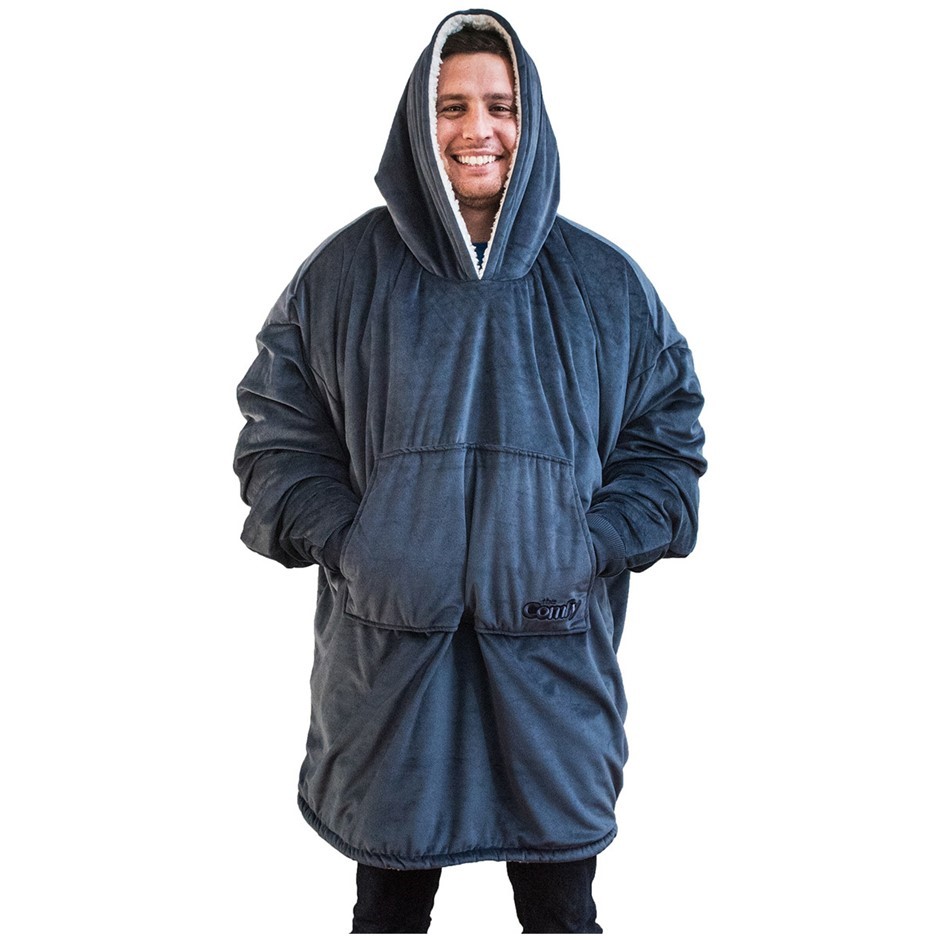 THE COMFY Original Wearable Blanket, One Size Fits All, Blue.
