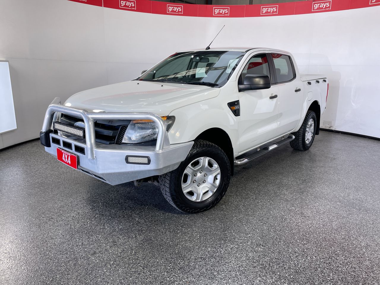 2011 Ford Ranger XL 4X4 PX Turbo Diesel Automatic Dual Cab Auction ...