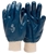 12 Pairs x Nitrile Dipped Cotton Work Gloves, Size M/L, Medium Weight.