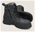 BLUNDSTONE 997 Zip Lace Up Safety Boots, Size US 4 / UK 5, Black.