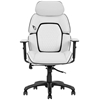 DPS Gaming Chair With Adjustable Headrest, White, Model 52260-WHTB. NB: Ass