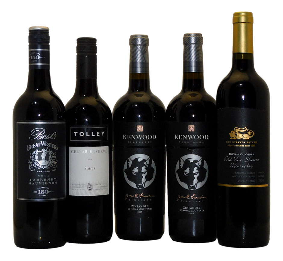 Mixed Red Wine Pack (5x 750mL) Multi- Region