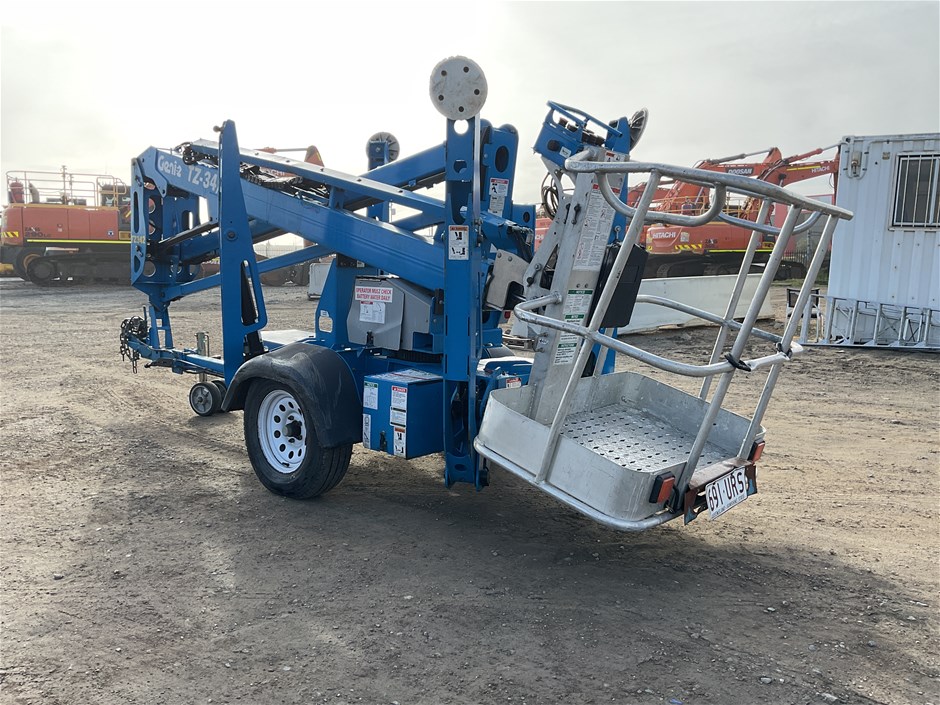 2016 Genie TZ-34 Knuckle Boom Lift