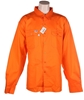 5 x WS WORKWEAR Mens Long Sleeve Shirt, Size 2XL, Orange.  Buyers Note - Di