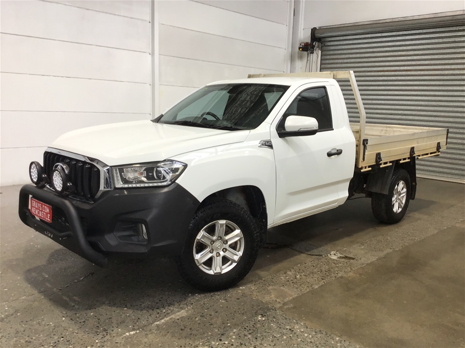 2018 LDV T60 4WD Turbo Diesel Manual Cab Chassis