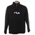 FILA Women's Fiona Teddy Quarter Zip Jacket, Size XL, Black (001), 112886.