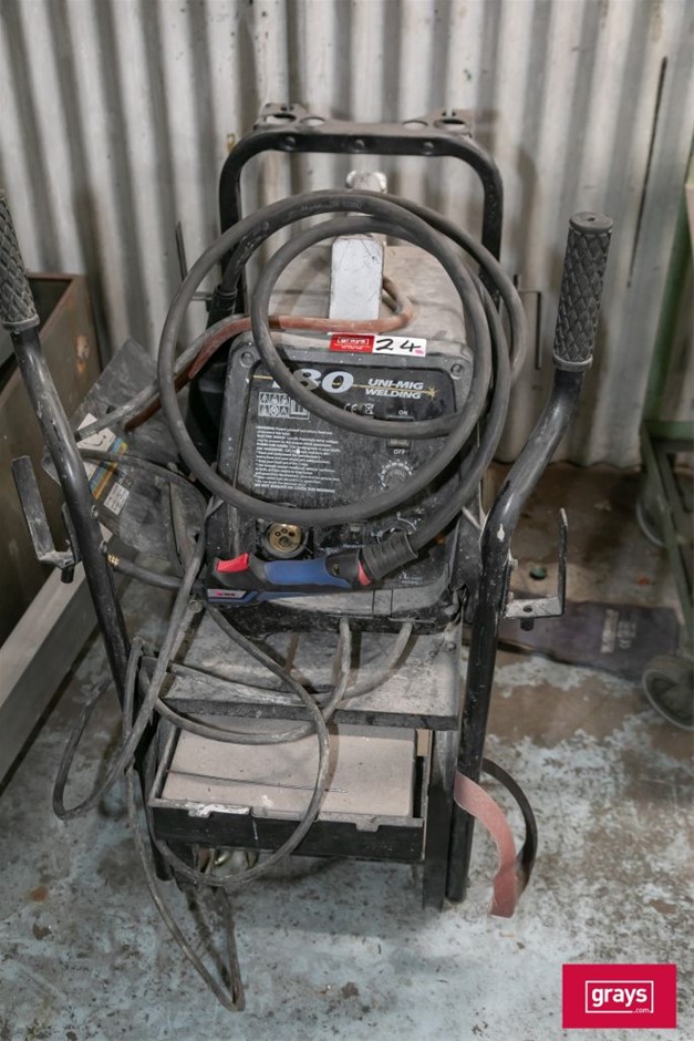 UNIMIG 180 Mobile Welder Auction (0024-5056685) | Grays Australia