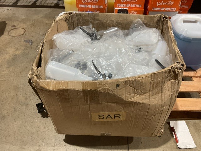 Box Of Hand Sprayer Bottles