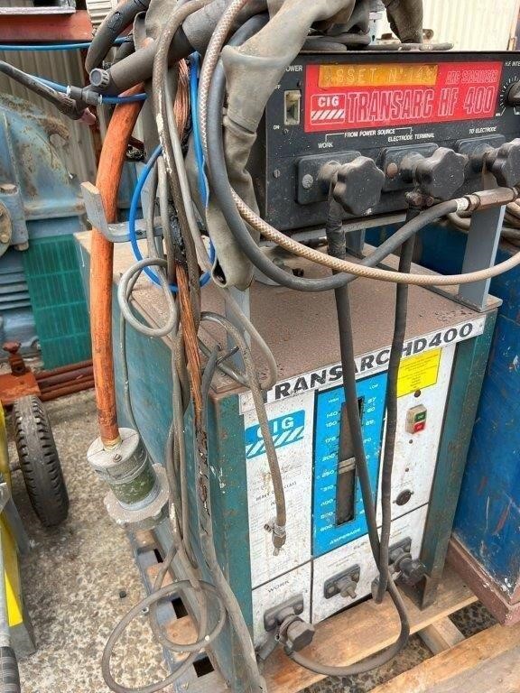 CIG Transarc HD400 with CIG HF Arc Stabiliser/High Frequency Unit