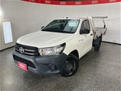 2018 Toyota Hilux 4X2 WORKMATE TGN121R Automatic Cab Chassis
