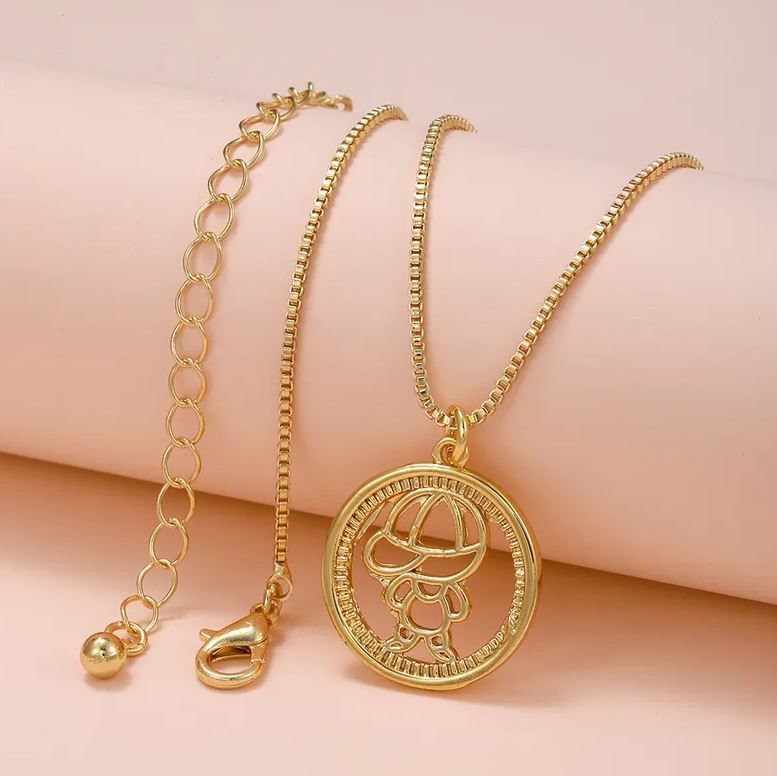 Elegant 18K Yellow Gold plated Necklace