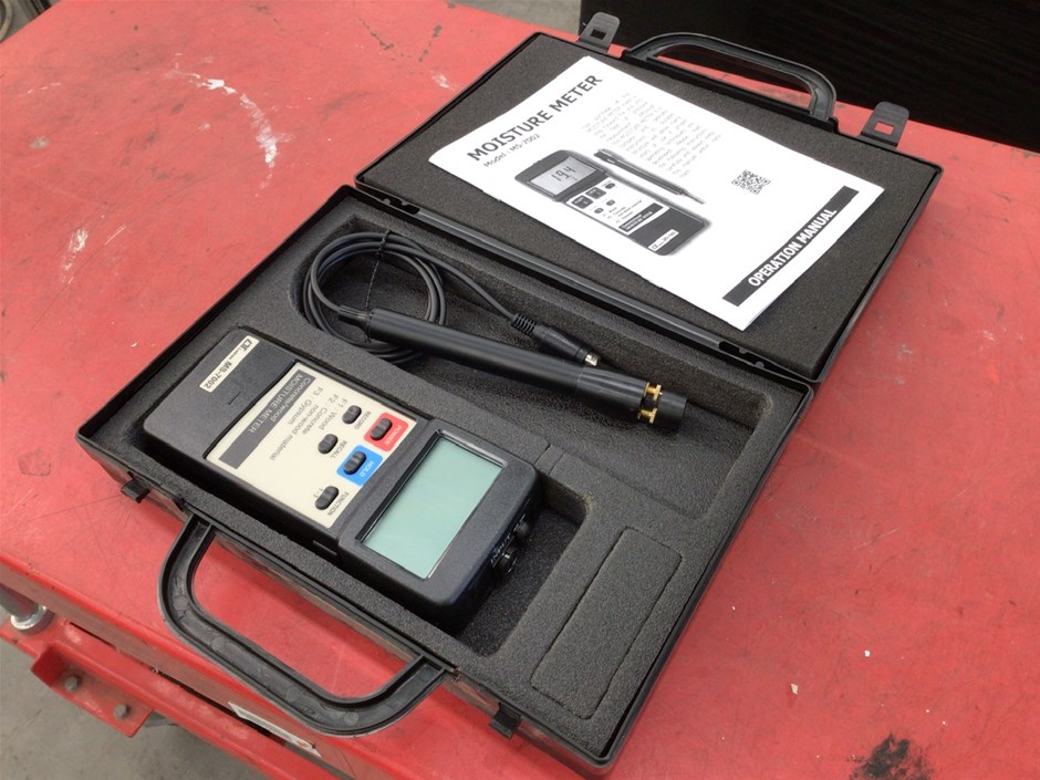 Lutron MS7002 Moisture Meter Auction (00183029511) Grays Australia