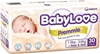 BABY LOVE Premmie Nappies, Size 0 (1.5-3.0kg), 120 Nappies (4x30 Pack).