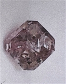 0.30 Australian Pink Argyle Emerald Cut Diamond