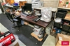 Work Desk with Over Shelf