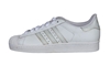 ADIDAS Men's Superstar II Shoes, Size US 9 / UK 8.5, White/MetalSilver/Whit