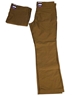 2 x SIGNATURE Men's Stretch Tech Pant, Size 40x32, 58% Cotton, Khaki Green.