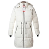 DKNY Women's Sorona Puffer Jacket, Size XL, 100% Polyester, Pearl (PRL). NB