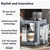 DE'LONGHI Rivelia, Automatic Coffee Machine, Color Touch Display, Pebble Gr