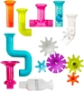 BOON Bath Bundle, 13 Pieces Including Tubes, Pipes and Cog , Children 12 Mo