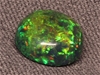 Solid Black Opal, weight 1.00 carats