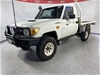2011 Toyota Landcruiser Workmate VDJ79R Turbo Diesel Manual Cab Chassis
