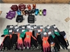<p>Box of Bike Gloves and Parts</p>