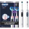 ORAL-B BRAUN Pro 5000 Electric Toothbrush Duo Pack, Black/Blue. NB: Missing