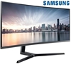SAMSUNG 34" Curve WQHD LED, 100HZ. SILVER. NB: Missing HDMI Cable.