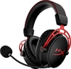 HYPERX Cloud Alpha Wireless Gaming Headset, Black/Red. NB: Well Used, Missi
