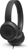 JBL Tune 500 Wired ON Ear Headphones, Black.