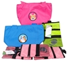 6 x Assorted Lunch Bags & Accessory Bags, Multi-Colour.