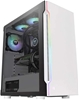 THERMALTAKE PC: Thermaltake H200 TG White Tempered Glass Snow RGB Mid-Tower