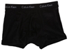 3pk CALVIN KLEIN Men's Trunks, Size XL, 95%Cotton/5%Elastane, Black (001),