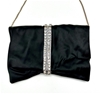 Jimmy Choo Diamante Satin Clutch/Shoulder Bag
