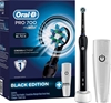 ORAL-B Pro 700 Black Electric Toothbrush Set. NB: Brush head packaging dama