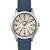 TIMEX Expedition Scout 36mm Watch, Blue/Tan/Natural. NB: Slightly damaged p