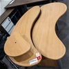 3-Tier Office Reception Desk, Wood Laminate, 165 x 85 x 90cm. NB: HAs been