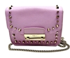 FURLA Julia Studded Lilac Leather Crossbody/Shoulder Handbag