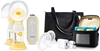 MEDELA Breast Pump, Electric, Rechargeable, Includes Cooler Bag, 4 Bottles.