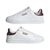ADIDAS Women's Court Silk Shoes, Size US 6 / UK 4.5, White/White/Champagne