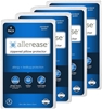 Set of 4 ALLEREASE Pillow Protectors, Queen Size.  Buyers Note - Discount F