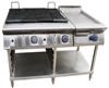 ELECTROLUX GAS COMBINATION CHARGRILL / HOTPLATE WITH STAND