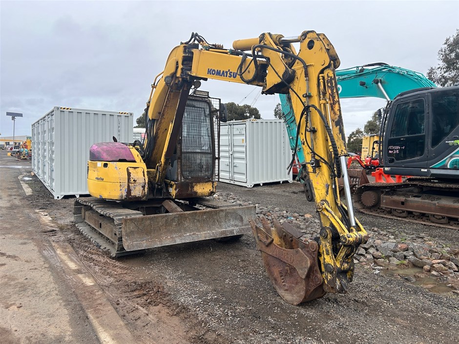 Komatsu PC78UU Hydraulic Excavator Auction (0064-3029670) | Grays Australia